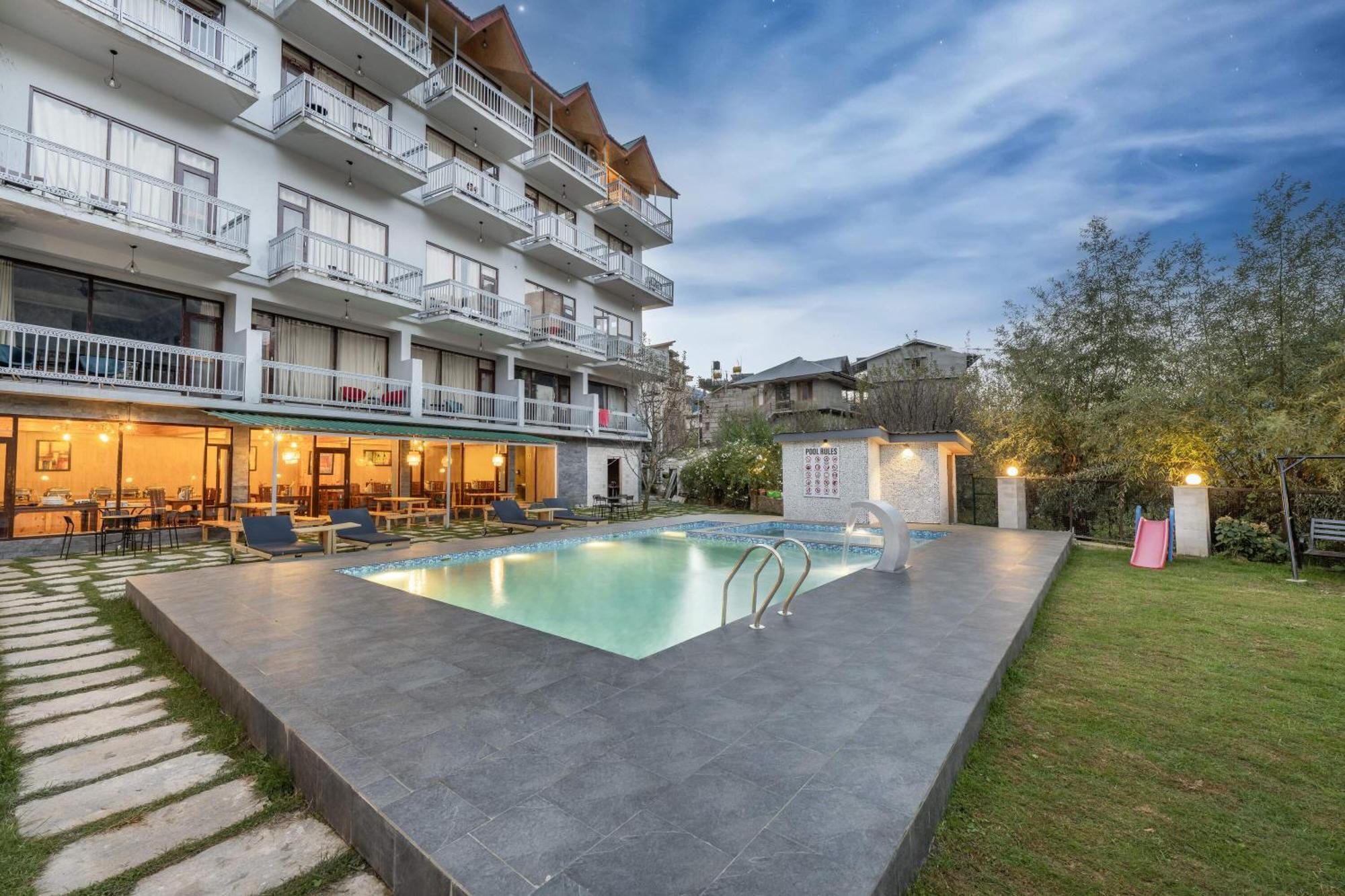 Echor Himalayan Heights Luxe Manali Hotel Bagian luar foto