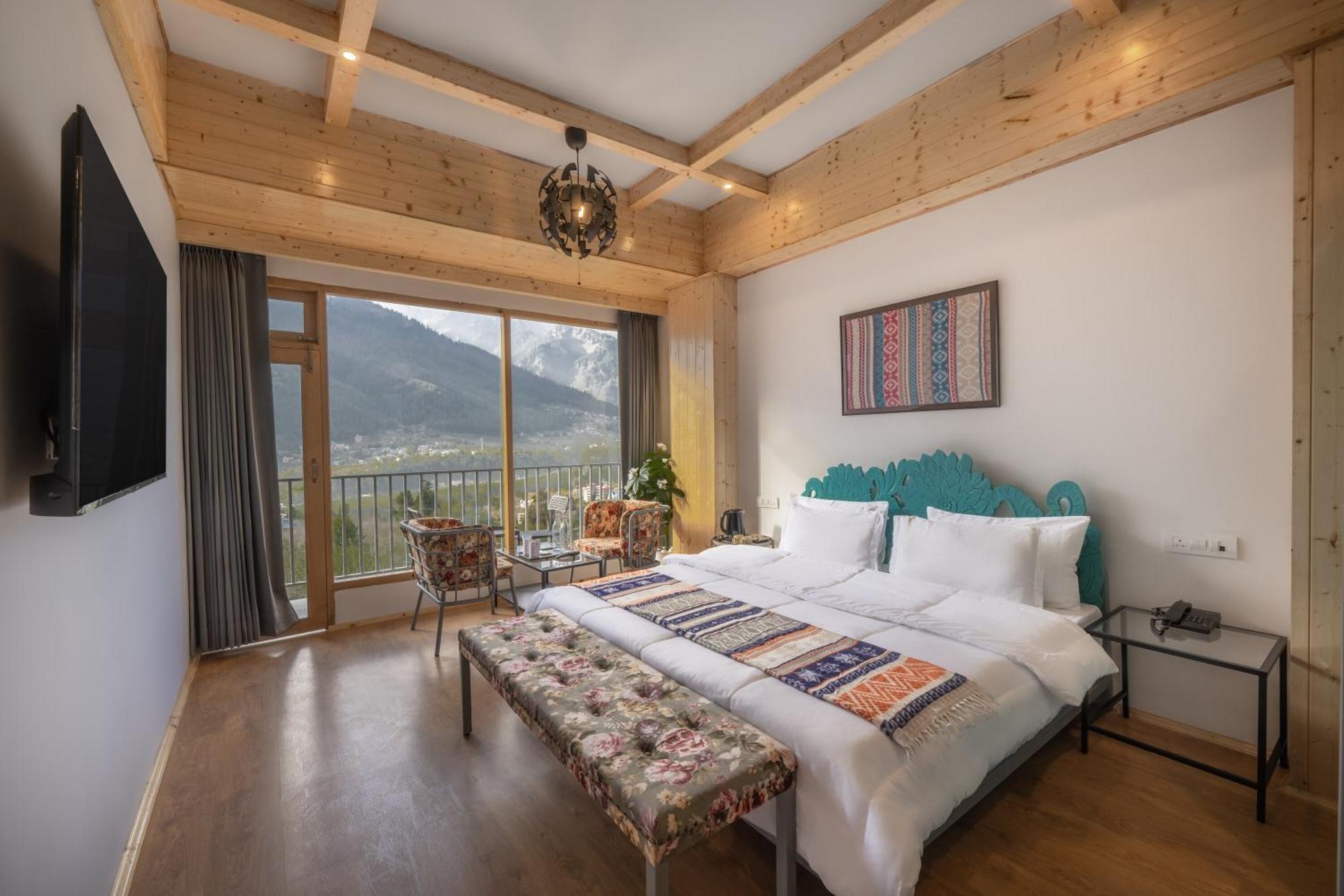 Echor Himalayan Heights Luxe Manali Hotel Bagian luar foto