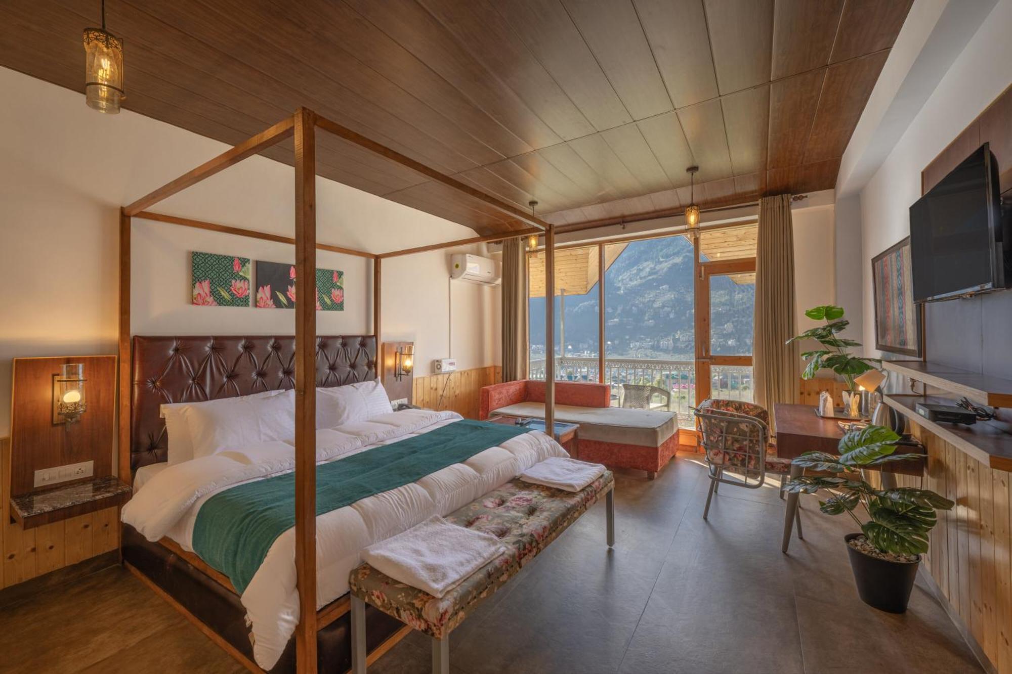 Echor Himalayan Heights Luxe Manali Hotel Bagian luar foto